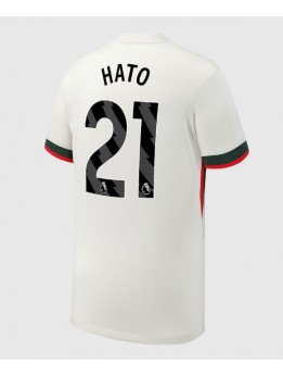 Muži Futbalové oblečenie Chelsea Jorrel Hato #21 2025-26 Krátky Rukáv - Preč Muži Futbalové oblečenie Chelsea Jorrel Hato #21 2025-26 Krátky Rukáv - Preč